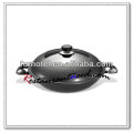 S217 Dia 340mm/ Dia 360mm/ Dia 400mm Aluminium Alloy Non-stick Wok With Cover